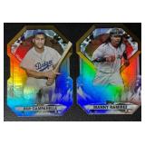 2-Card 2022 Topps Diamond Greats MLB Baseball Card Lot