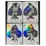 4-Card 2023 Topps All-Aces MLB Baseball Card Lot
