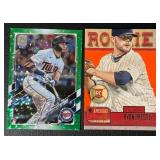 2-Card Minnesota Twins Rookie Numbered/#