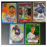 5-Card Minnesota Twins Numbered/#