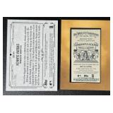 2-Card Minnesota Twins MLB Auto Baseball Card Lot (Garver!)