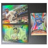 3-Card Minnesota Twins Insert MLB Baseball Card Lot