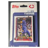 2025 Topps Minnesota Twins Baseball Card Team Set