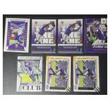 7-Card Justin Jefferson Insert Minnesota Vikings Football Card Lot