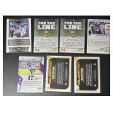 7-Card Justin Jefferson Insert Minnesota Vikings Football Card Lot