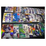 57-Card Minnesota Vikings Insert and Parallel Football Card Lot