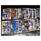 57-Card Minnesota Vikings Insert and Parallel Football Card Lot