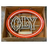 Oly Beer NEW! Vintage Neon Sign - In box
