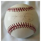 Shannon Stewart Signed With PSADNA COA Rawlings OMB Selig Baseball