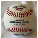 Shannon Stewart Signed With PSADNA COA Rawlings OMB Selig Baseball