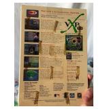 (16) New in Package Donruss VXP 1.0 CD Rom Trading Cards - Griffey, Thomas, Ripken, Piazza, Maddux, A-Rod