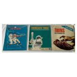 Minnesota Twins 1961, 1963, and 1964 Vintage Baseball Yearbooks