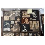 (3) HUGE Vintage Baseball Newspaper Albums Including Clippings from Stars - Babe Ruth, Lou Gherig, Joe DiMaggio, Willie Mays and More