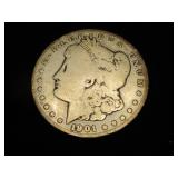 1901 Morgan Silver Dollar