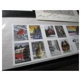 Winter Scenes, Presidential & Batman Stamps
