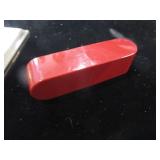 Vintage Tortoise Shell Compact, Cig. Case, Lipstick