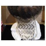 Vintage Hat, Beaded Purse, Children