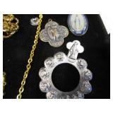 Religious Rosary, Crosses, Medals