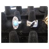 Six Costume Rings, Park Lane, Lia, Coventry