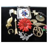 Brooches / Pins, Glass Enamel