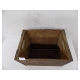 Vintage Wooden Dairy Crate
