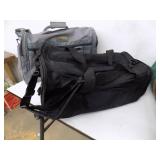 3 soft‑sided travel duffel bags / cargo bags – Good zippers