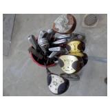 Golf Clubs & Roller Bag