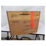 Vintage Wooden Crate