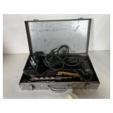 Heavy Duty Black And Decker Corded Power Drill With Carrying Case And Assorted Heavy Duty Bits