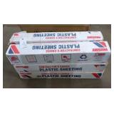Husky Contractor’s Choice Plastic Sheeting – (6) Boxes