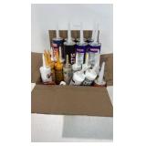 Various Tubes Of Caulking