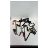 Lot Of Various Clamps