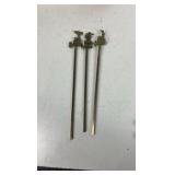 Brookstone Brass Bar Clamps