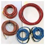 Lot of (5) Air Hoses