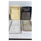 lot of painting roller trays