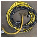 Lot of (3) extension cords. 15 & 20 Amp