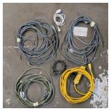 Lot of (6) extension cords.