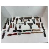 Lot of painting tools - putty knives, scrapers, etc