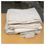 Lot of (8) Large Drop Cloths
