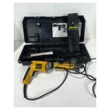 Dewalt Corded Heavy Duty Quail Driver Screwdriver With Carrying Case And Holster