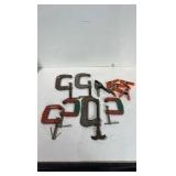 Lot Of Various Clamps