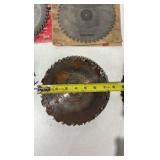 Lot Of Skil Saw Blades And Adjustable Dado