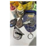 Lot of chalk line materials