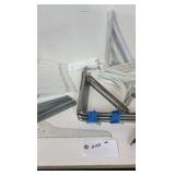 lot of metal shelf brackets – various sizes