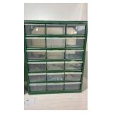 Lot of hardware storage drawers