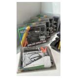 Lot of paint sprayer equipment