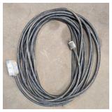 High amperage extension cord with dual outlet.