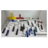 Lot of paint rollers