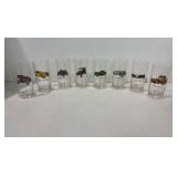 Lot of collector’s glasses