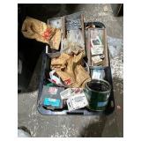 Large Lot Of Nails & Staples Of Various Types